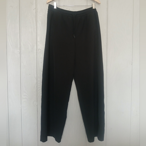 Athleta Black Wide Leg Stride Pants Size Large - Picture 5 of 14